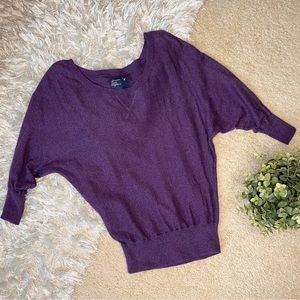 American Eagle Outfitters Purple Sweater size M
